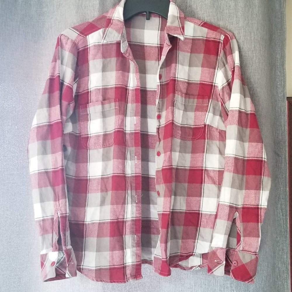 Ladies Flannel Riders LS Shirt